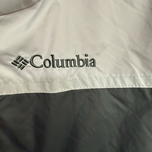 Columbia Fiery Orange Fleece Jacket Rain Zilla - Picture 7 of 10